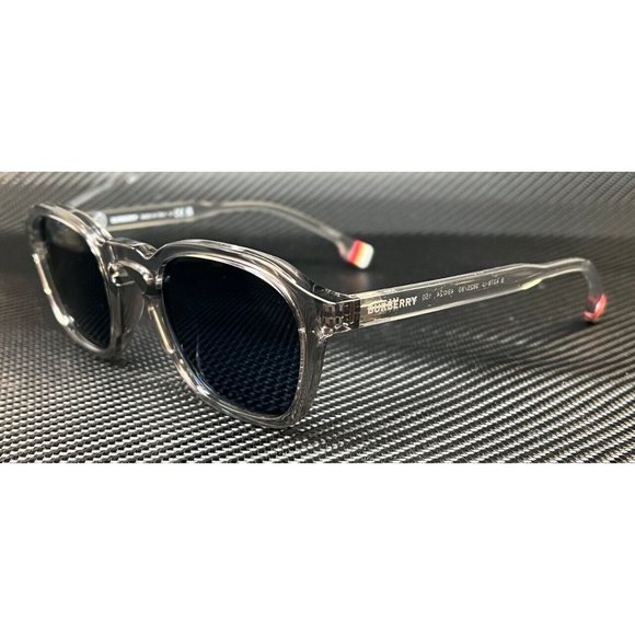Burberry Mens 49mm Grey Sunglasses - Picture 1 of 5